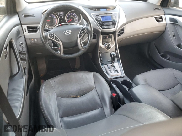 2013 Hyundai Elantra Limited with VIN KMHDH4AE0DU795704, listed as a Copart auction lot 50978605 with 142,888 mi miles and Salvage Title. Bid and sale history available at carsss.com. Image 8.