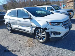 2016 Ford Edge Titanium with VIN 2FMPK3K8XGBC13426, listed as a IAAI auction lot 41583824 with 108,539 mi miles. Bid and sale history available at carsss.com. Image 1.