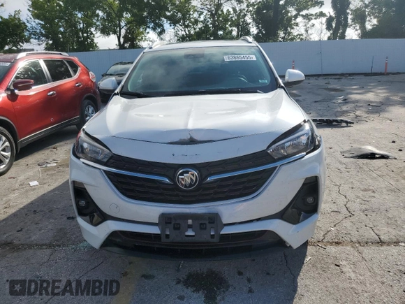 2023 Buick Encore GX Select with VIN KL4MMDSL9PB079729, listed as a Copart auction lot 63865455 with 21,043 mi miles and Salvage title. Bid and sale history available at DreamBid. Image 5.