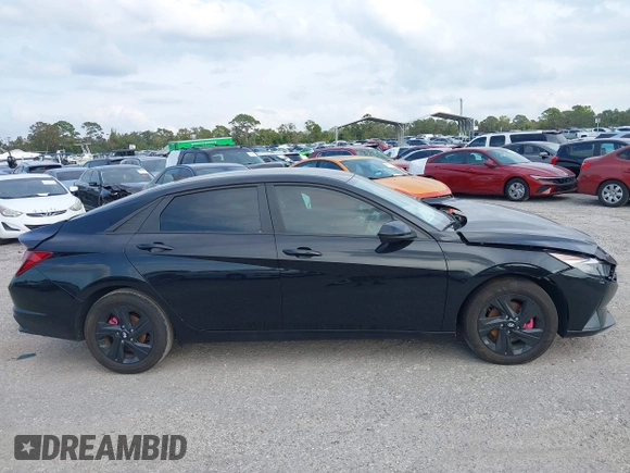 2023 Hyundai Elantra SEL with VIN KMHLM4AG4PU541880, listed as a IAAI auction lot 40639904 with 16,851 mi miles and . Bid and sale history available at DreamBid. Image 14.