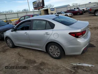 2018 Kia Rio LX with VIN 3KPA24AB4JE047370, listed as a Copart auction lot 42998865 with 0 mi miles and Salvage Title. Bid and sale history available at carsss.com. Image 2.