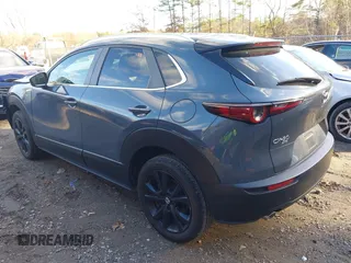 2023 Mazda CX-30 S Carbon Edition with VIN 3MVDMBCM0PM510726, listed as a IAAI auction lot 41150274 with 18,394 mi miles and . Bid and sale history available at DreamBid. Image 3.