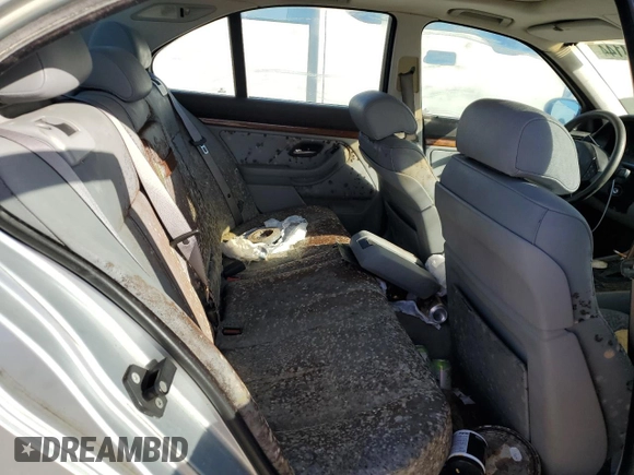 1997 BMW 5 Series 528iA with VIN WBADD6322VBW11016, listed as a Copart auction lot 78604144 with 0 mi miles and Salvage Title. Bid and sale history available at carsss.com. Image 10.