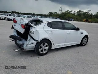 2015 Kia Optima LX with VIN 5XXGM4A7XFG448582, listed as a Copart auction lot 58603735 with 137,656 mi miles and Salvage title. Bid and sale history available at DreamBid. Image 3.