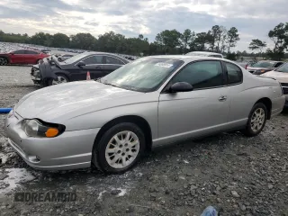 2005 Chevrolet Monte Carlo LS with VIN 2G1WW12E559128263, listed as a Copart auction lot 74888914 with 278,367 mi miles and Salvage Title. Bid and sale history available at carsss.com. Image 1.