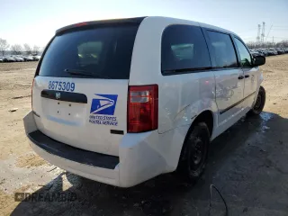 2008 Dodge Grand Caravan SE with VIN 2D8HN44H58R705763, listed as a Copart auction lot 48389925 with 227,777 mi miles and Salvage title. Bid and sale history available at DreamBid. Image 3.