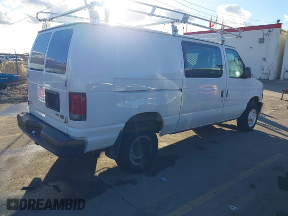 2012 Ford Econoline Cargo Commercial with VIN 1FTNE1EL4CDA68198, listed as a IAAI auction lot 41132666 with 280,132 mi miles and . Bid and sale history available at carsss.com. Image 4.