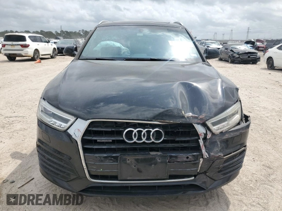 2018 Audi Q3 Premium Plus with VIN WA1JCCFS2JR002863, listed as a Copart auction lot 51653775 with 108,865 mi miles and Salvage Title. Bid and sale history available at carsss.com. Image 5.