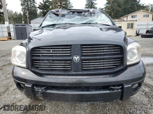 2007 Dodge Ram 2500 SLT with VIN 3D7KS28AX7G811974, listed as a Copart auction lot 45987265 with 155,595 mi miles and Salvage Title. Bid and sale history available at carsss.com. Image 5.