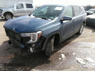 2024 GMC Terrain SLE with VIN 3GKALTEG6RL347761, listed as a IAAI auction lot 41700368 with 17,336 mi miles. Bid and sale history available at carsss.com. Image 6.