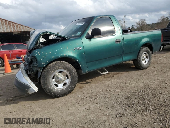 2000 Ford F-150 XL with VIN 1FTZF1726YNA99750, listed as a Copart auction lot 44131555 with Not provided miles and Salvage title. Bid and sale history available at DreamBid. Image 1.