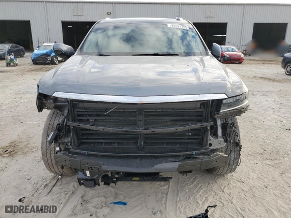 2021 Cadillac Escalade Premium Luxury Platinum with VIN 1GYS4DKL5MR190935, listed as a Copart auction lot 42691755 with 0 mi miles and Salvage Title. Bid and sale history available at carsss.com. Image 5.