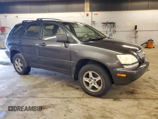 2002 Lexus RX 300 with VIN JTJHF10U220289134, listed as a Copart auction lot 77976464 with 0 mi miles and Salvage Title. Bid and sale history available at carsss.com. Image 4.