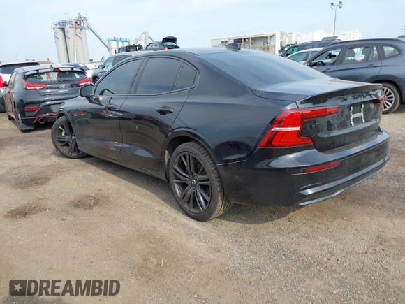 2024 Volvo S60 Plus Black Edition with VIN 7JRL12FH7RG300837, listed as a IAAI auction lot 42419110 with 9,765 mi miles and . Bid and sale history available at DreamBid. Image 3.