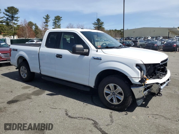 2018 Ford F-150 XL with VIN 1FTEX1EB8JFC67368, listed as a Copart auction lot 51471865 with 63,622 mi miles and Salvage Title. Bid and sale history available at DreamBid. Image 4.