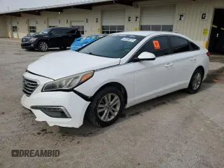 2015 Hyundai Sonata SE z VIN 5NPE24AF2FH248773, wystawiony jako Copart lot #55481365 z przebiegiem Nie podano mil oraz Czysty tytuł • Clean title. Historia ofert i sprzedaży dostępna na DreamBid. Obrazek 1.