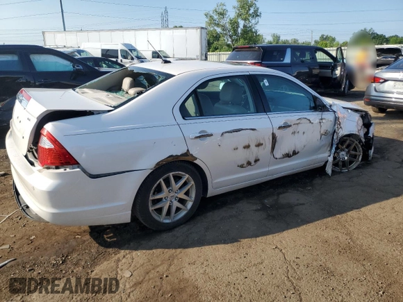 2012 Ford Fusion SEL with VIN 3FAHP0JA8CR434571, listed as a Copart auction lot 60195345 with 166,245 mi miles and Clean title. Bid and sale history available at DreamBid. Image 3.