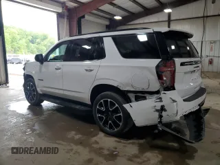 2023 Chevrolet Tahoe RST with VIN 1GNSKRKD9PR540015, listed as a Copart auction lot 58084495 with 23,815 mi miles and Salvage title. Bid and sale history available at DreamBid. Image 2.