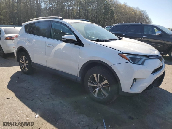 2018 Toyota RAV4 XLE with VIN 2T3WFREV7JW419297, listed as a Copart auction lot 50175815 with 41,685 mi miles and Salvage Title. Bid and sale history available at carsss.com. Image 4.