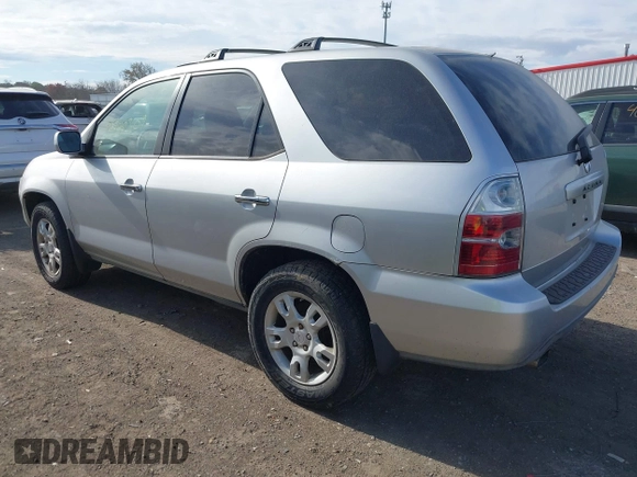 2005 Acura MDX with VIN 2HNYD18275H516534, listed as a IAAI auction lot 40748309 with 195,027 mi miles. Bid and sale history available at carsss.com. Image 3.