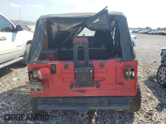 1995 Jeep Wrangler S with VIN 1J4FY19P1SP231891, listed as a Copart auction lot 69304234 with 0 mi miles and Salvage Title. Bid and sale history available at carsss.com. Image 6.