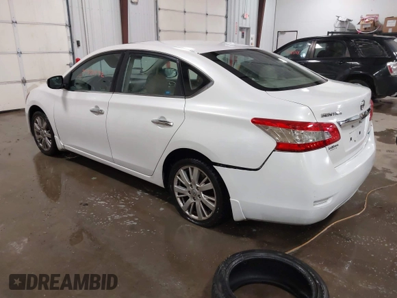 2013 Nissan Sentra SV with VIN 3N1AB7APXDL739391, listed as a IAAI auction lot 41321472 with 134,740 mi miles and . Bid and sale history available at carsss.com. Image 3.