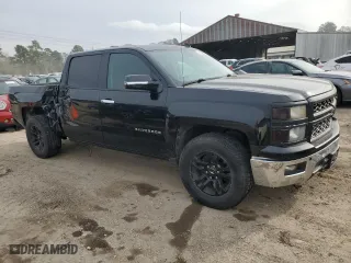 2014 Chevrolet Silverado 1500 LT with VIN 3GCPCREC6EG219321, listed as a Copart auction lot 46837315 with 186,403 mi miles and Salvage Title. Bid and sale history available at carsss.com. Image 4.