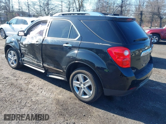 2014 Chevrolet Equinox LTZ with VIN 2GNALDEKXE6203013, listed as a IAAI auction lot 41987951 with 60,336 mi miles and . Bid and sale history available at DreamBid. Image 3.