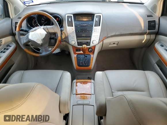 2006 Lexus RX 330 with VIN 2T2GA31U76C050340, listed as a Copart auction lot 45419195 with 121,089 mi miles and Salvage Title. Bid and sale history available at DreamBid. Image 8.