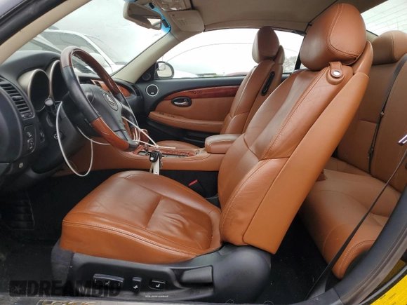 2003 Lexus SC 430 z VIN JTHFN48Y030039882, wystawiony jako Copart lot #50581485 z przebiegiem 43 439 mil mil oraz Szkoda całkowita • Salvage title. Historia ofert i sprzedaży dostępna na DreamBid. Obrazek 7.