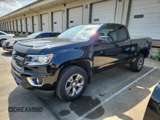 2015 Chevrolet Colorado 2WD Z71 with VIN 1GCHSCE31F1175037, listed as a Copart auction lot 61641745 with 93,310 mi miles and Salvage title. Bid and sale history available at DreamBid. Image 1.