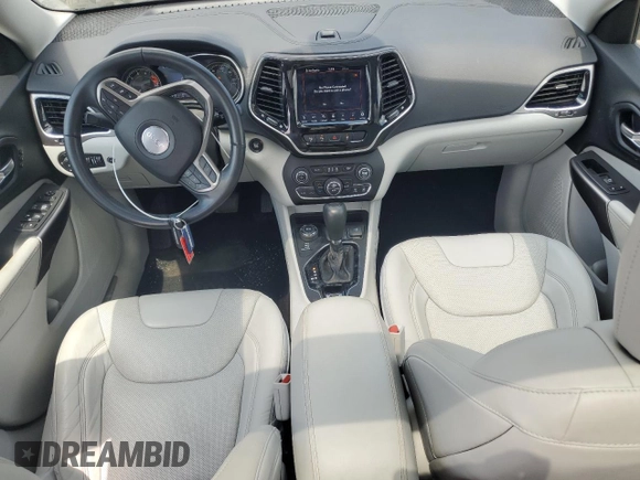 2021 Jeep Cherokee Limited z VIN 1C4PJMDX4MD229726, wystawiony jako Copart lot #56583315 z przebiegiem 46 704 mil mil oraz Szkoda całkowita • Salvage title. Historia ofert i sprzedaży dostępna na DreamBid. Obrazek 8.