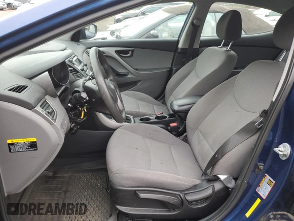 2015 Hyundai Elantra SE z VIN 5NPDH4AE7FH614759, wystawiony jako Copart lot #58967455 z przebiegiem 85 725 mil mil oraz Szkoda całkowita • Salvage title. Historia ofert i sprzedaży dostępna na DreamBid. Obrazek 7.