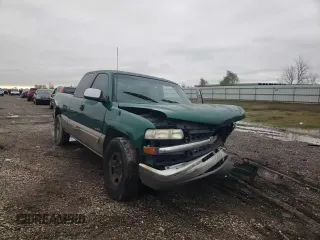 2000 Chevrolet Silverado 1500 LS with VIN 2GCEC19V8Y1349392, listed as a Copart auction lot 88046875 with 0 mi miles and Salvage Title. Bid and sale history available at carsss.com. Image 11.