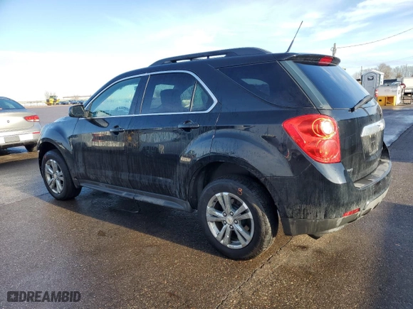 2010 Chevrolet Equinox LT w/1LT with VIN 2CNFLEEWXA6377029, listed as a Copart auction lot 46911045 with 155,256 mi miles and Salvage Title. Bid and sale history available at carsss.com. Image 2.