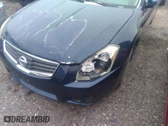 2007 Nissan Maxima 3.5 SE with VIN 1N4BA41EX7C836193, listed as a IAAI auction lot 36104305 with 1 mi miles. Bid and sale history available at carsss.com. Image 6.