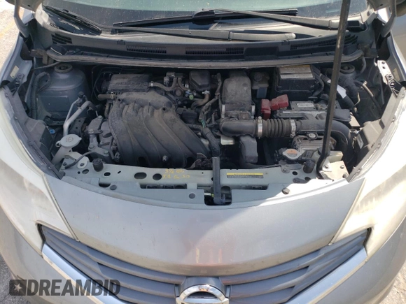 2015 Nissan Note SV with VIN 3N1CE2CPXFL390994, listed as a Copart auction lot 50724235 with 93,466 mi miles and Salvage Title. Bid and sale history available at DreamBid. Image 14.
