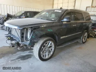 2016 Cadillac Escalade Premium Collection with VIN 1GYS4CKJ1GR477640, listed as a Copart auction lot 46214825 with 131,636 mi miles and Salvage Title. Bid and sale history available at carsss.com. Image 1.