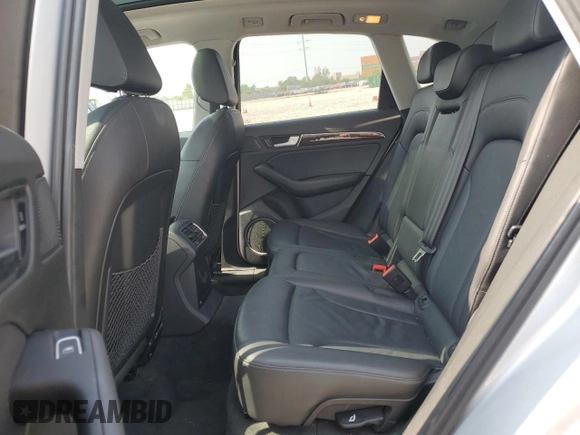 2014 Audi Q5 Premium Plus with VIN WA1DGAFP5EA078423, listed as a Copart auction lot 59508495 with 90,617 mi miles and Salvage title. Bid and sale history available at DreamBid. Image 11.