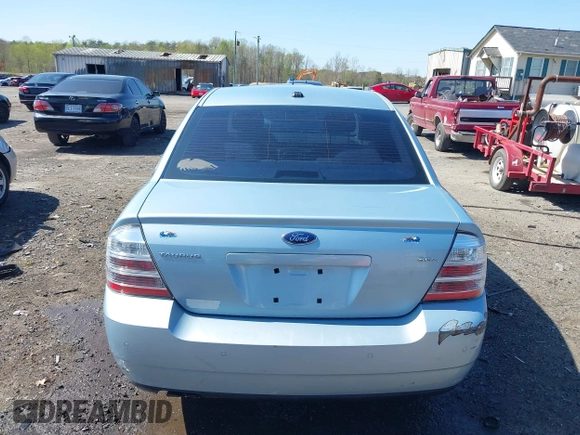 2008 Ford Taurus SEL with VIN 1FAHP24WX8G186437, listed as a IAAI auction lot 41934754 with 186,347 mi miles. Bid and sale history available at carsss.com. Image 16.
