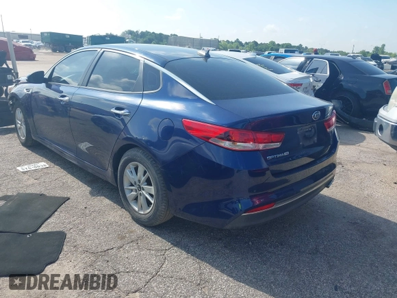 2016 Kia Optima LX with VIN 5XXGT4L35GG093240, listed as a IAAI auction lot 42380407 with 165,891 mi miles and . Bid and sale history available at DreamBid. Image 3.