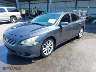 2009 Nissan Maxima 3.5 SV w/Sport Pkg with VIN 1N4AA51E69C821422, listed as a IAAI auction lot 41979055 with 294,317 mi miles. Bid and sale history available at carsss.com. Image 2.