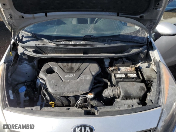 2014 Kia Rio LX with VIN KNADM5A36E6926982, listed as a Copart auction lot 48344655 with 195334 miles and Clean Title. Bid and sale history available at carsss.com. Image 11.