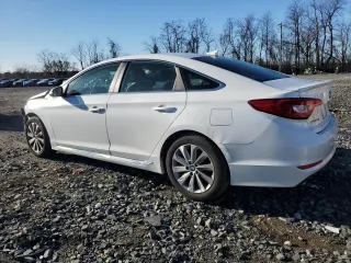 2017 Hyundai Sonata Sport with VIN 5NPE34AF4HH524502, listed as a Copart auction lot 48849035 with 104,865 mi miles and Salvage Title. Bid and sale history available at DreamBid. Image 2.