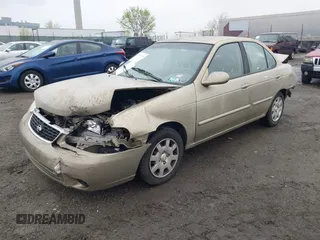 2002 Nissan Sentra GXE with VIN 3N1CB51D62L667122, listed as a IAAI auction lot 41976116 with 140,868 mi miles and . Bid and sale history available at DreamBid. Image 2.