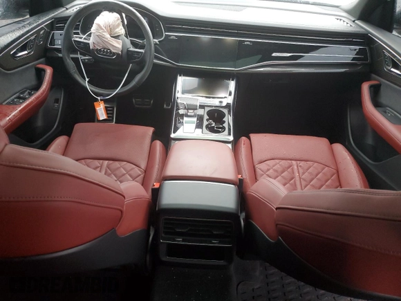 2023 Audi SQ8 Premium Plus z VIN WA1AWBF18PD007077, wystawiony jako Copart lot #49072304 z przebiegiem 27 554 mil mil oraz . Historia ofert i sprzedaży dostępna na DreamBid. Obrazek 8.