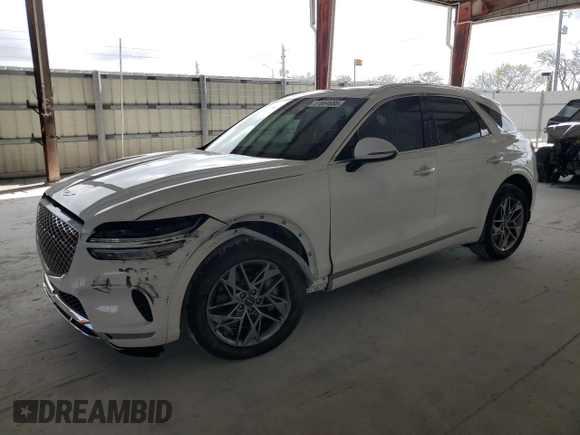 2025 Genesis GV70 2.5T with VIN 5NMMADTBXSH035022, listed as a Copart auction lot 51664685 with 1,015 mi miles and Salvage title. Bid and sale history available at DreamBid. Image 1.