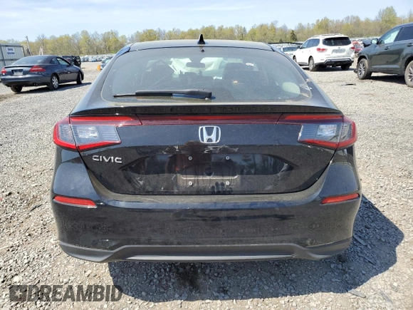 2022 Honda Civic EX-L z VIN 19XFL1H75NE002379, wystawiony jako Copart lot #54178595 z przebiegiem 15 233 mil mil oraz Szkoda całkowita • Salvage title. Historia ofert i sprzedaży dostępna na DreamBid. Obrazek 6.
