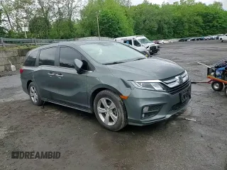 2018 Honda Odyssey EX-L z VIN 5FNRL6H75JB076769, wystawiony jako Copart lot #56845755 z przebiegiem 92 552 mil mil oraz Szkoda całkowita • Salvage title. Historia ofert i sprzedaży dostępna na DreamBid. Obrazek 14.