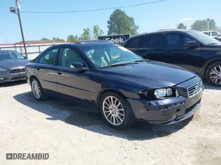 2007 Volvo S60 2.5L Turbo with VIN YV1RS592972623502, listed as a IAAI auction lot 41599575 with 93,983 mi miles. Bid and sale history available at carsss.com. Image 1.